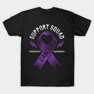 Support Squad Pancreatic Cancer Awareness T-Shirt